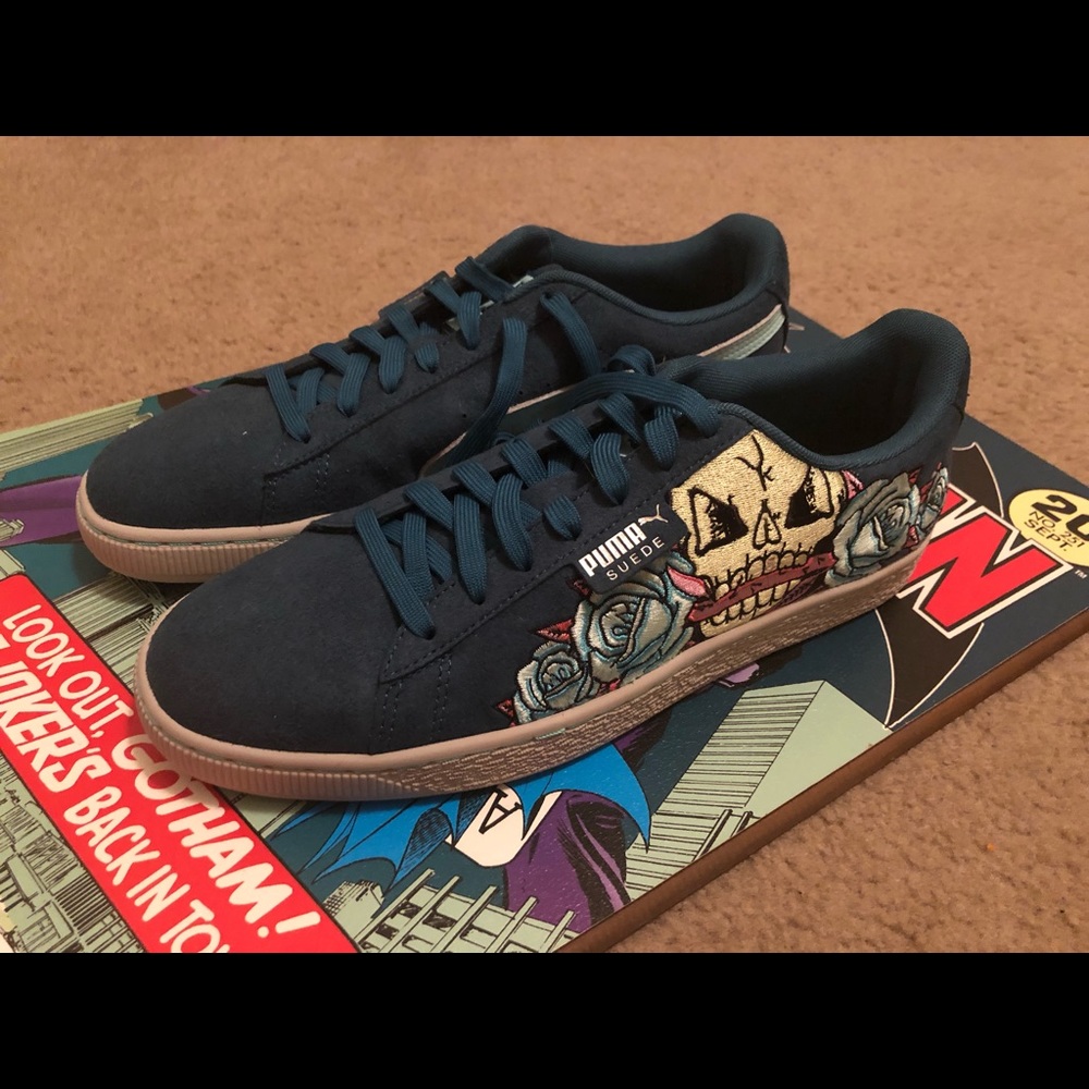 Puma Suede “Classic Skull” US 8.5, 9.5, 10 NEW - Picture 5 of 5